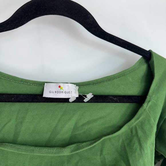 Gil Rodriguez Cropped Square Neck Long Sleeve Top - Picture 3 of 3